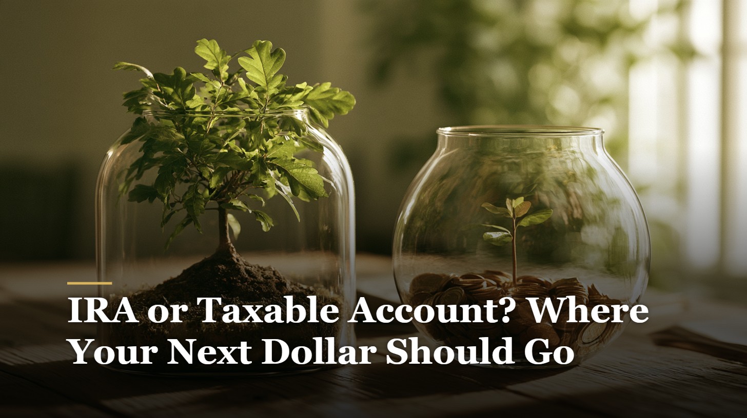 IRA or Taxable Account? Where Your Next Dollar Should Go – featured image