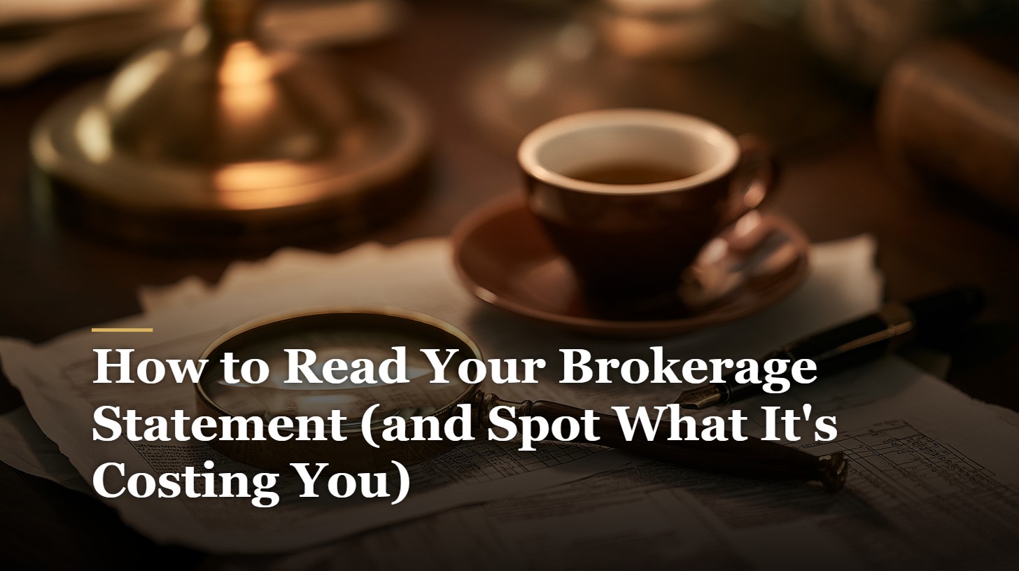 How to Read Your Brokerage Statement (and Spot What It's Costing You) – featured image