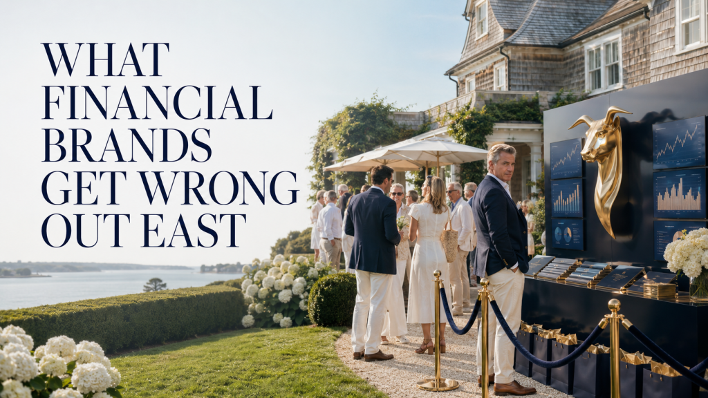 What financial brands get wrong out east